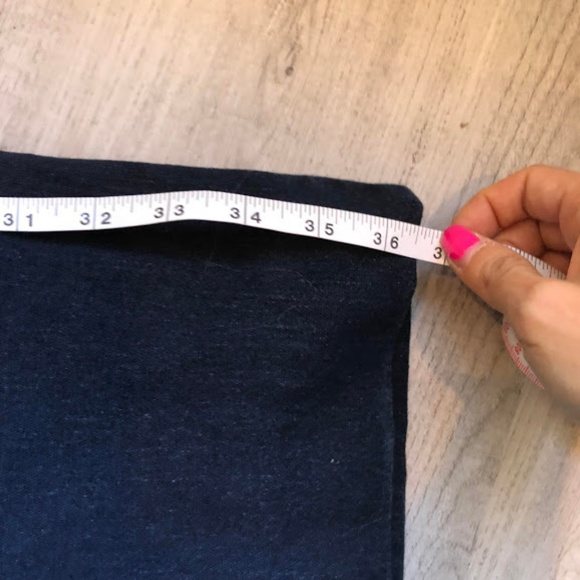 🔥NYDJ Black Cotton Denim Wide Leg Embellished - Picture 5 of 7